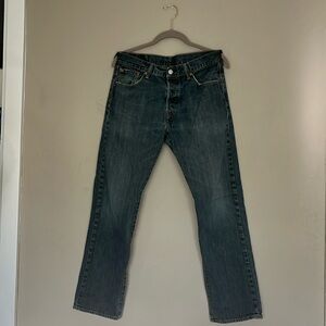 LEVI Strauss 501 Button Fly Jeans 30x30 100% Cotton